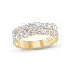 Thumbnail Image 0 of Monique Lhuillier Bliss Diamond Anniversary Ring 1 ct tw Marquise, Pear & Round-cut 18K Yellow Gold