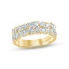 Thumbnail Image 1 of Monique Lhuillier Bliss Diamond Anniversary Ring 1 ct tw Marquise, Pear & Round-cut 18K Yellow Gold