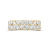 Thumbnail Image 2 of Monique Lhuillier Bliss Diamond Anniversary Ring 1 ct tw Marquise, Pear & Round-cut 18K Yellow Gold