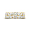 Thumbnail Image 3 of Monique Lhuillier Bliss Diamond Anniversary Ring 1 ct tw Marquise, Pear & Round-cut 18K Yellow Gold