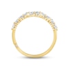 Thumbnail Image 4 of Monique Lhuillier Bliss Diamond Anniversary Ring 1 ct tw Marquise, Pear & Round-cut 18K Yellow Gold