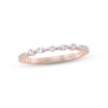 Thumbnail Image 0 of Monique Lhuillier Bliss Diamond Anniversary Band 1/3 ct tw Round & Marquise-cut 18K Rose Gold