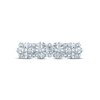 Thumbnail Image 2 of Monique Lhuillier Bliss Diamond Anniversary Ring 1 ct tw Marquise & Round-cut 18K White Gold