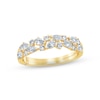 Thumbnail Image 0 of Monique Lhuillier Bliss Diamond Anniversary Band 3/4 ct tw Pear & Round-cut 18K Yellow Gold