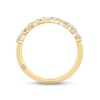 Thumbnail Image 3 of Monique Lhuillier Bliss Diamond Anniversary Band 3/4 ct tw Pear & Round-cut 18K Yellow Gold