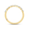 Thumbnail Image 4 of Monique Lhuillier Bliss Diamond Anniversary Band 3/4 ct tw Pear & Round-cut 18K Yellow Gold