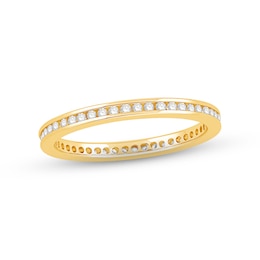 Diamond Eternity Ring 1/4 ct tw Round-cut 14K Yellow Gold