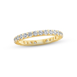 Now + Forever Diamond Eternity Ring 1 ct tw Round-cut 14K Yellow Gold