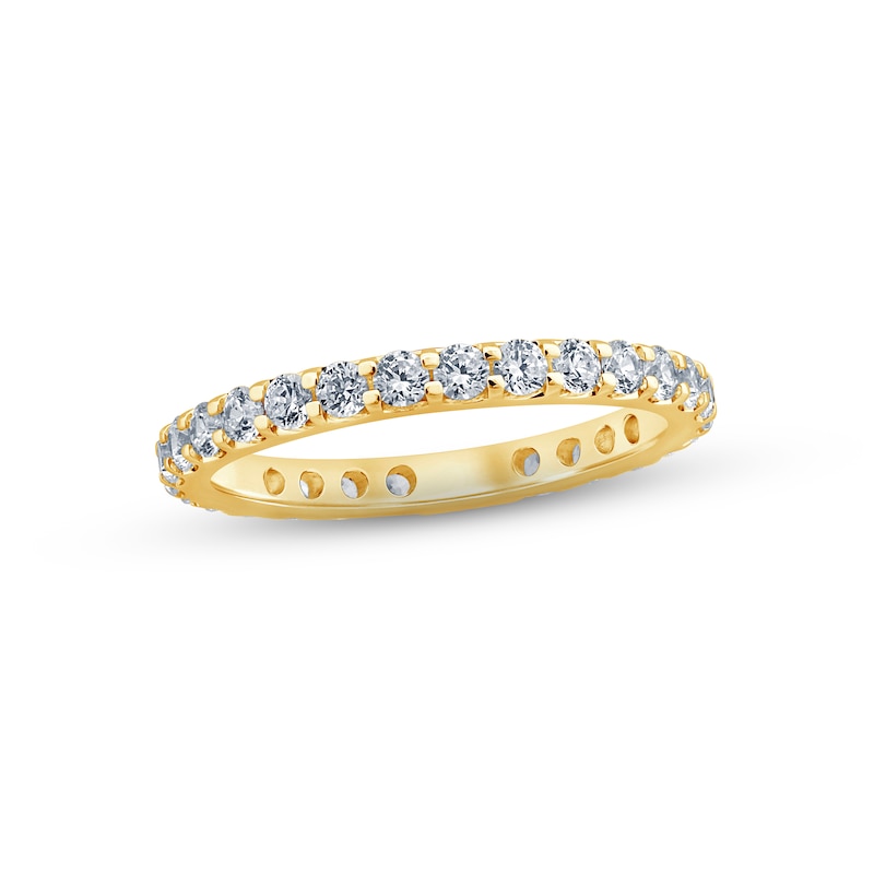 Main Image 1 of Now + Forever Diamond Eternity Ring 1 ct tw Round-cut 14K Yellow Gold