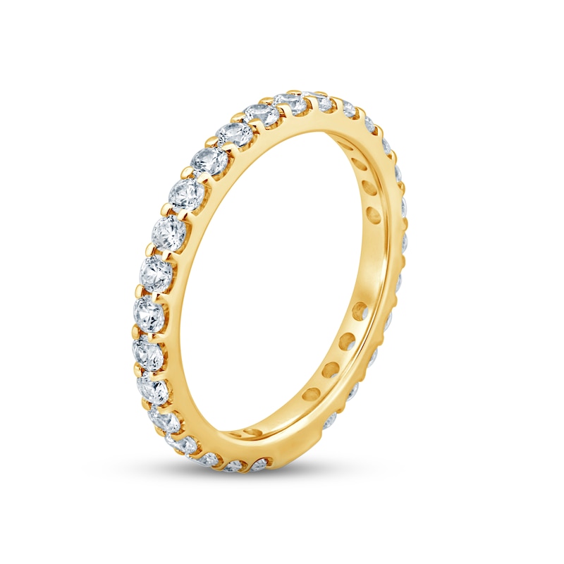 Main Image 2 of Now + Forever Diamond Eternity Ring 1 ct tw Round-cut 14K Yellow Gold