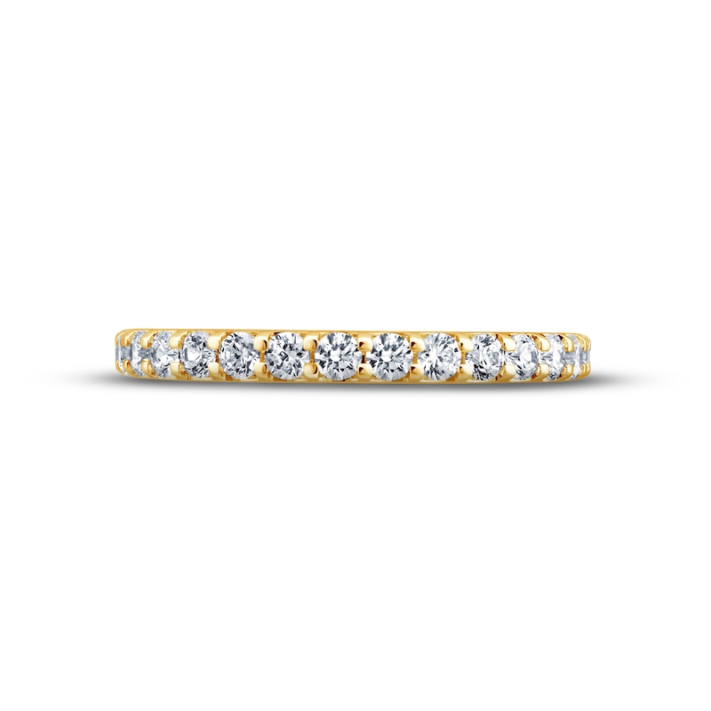 Main Image 3 of Now + Forever Diamond Eternity Ring 1 ct tw Round-cut 14K Yellow Gold