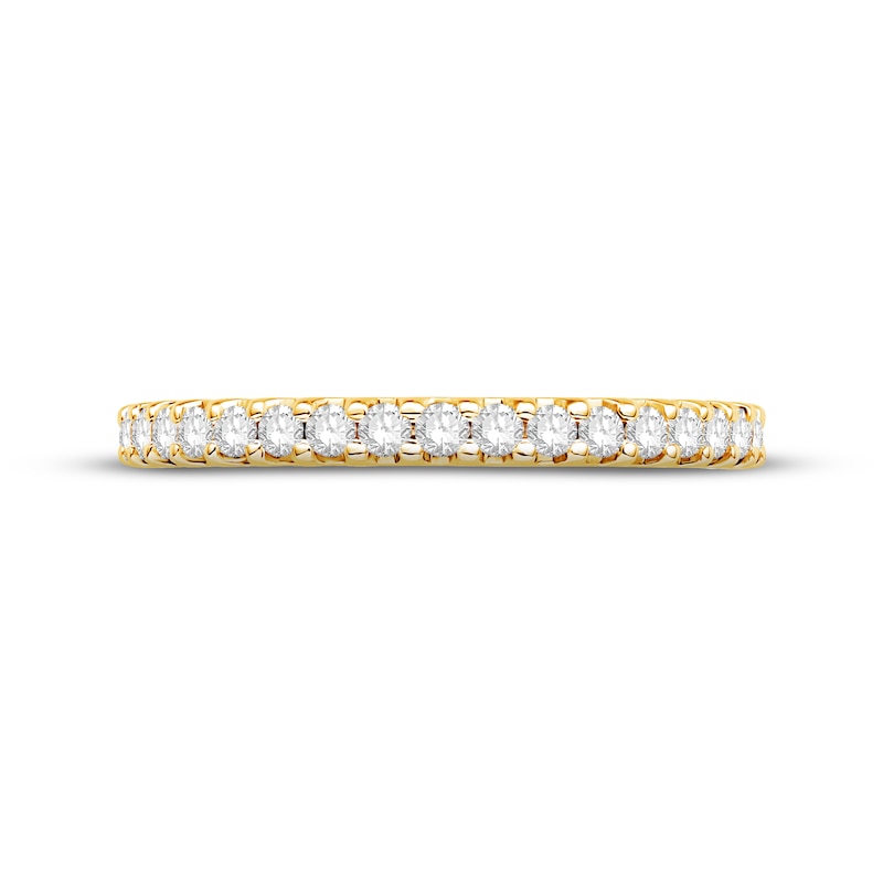 Main Image 2 of Now + Forever Diamond Eternity Ring 1/2 ct tw Round-cut 14K Yellow Gold