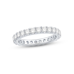 Now + Forever Diamond Eternity Ring 1-1/2 ct tw Round-cut 14K White Gold