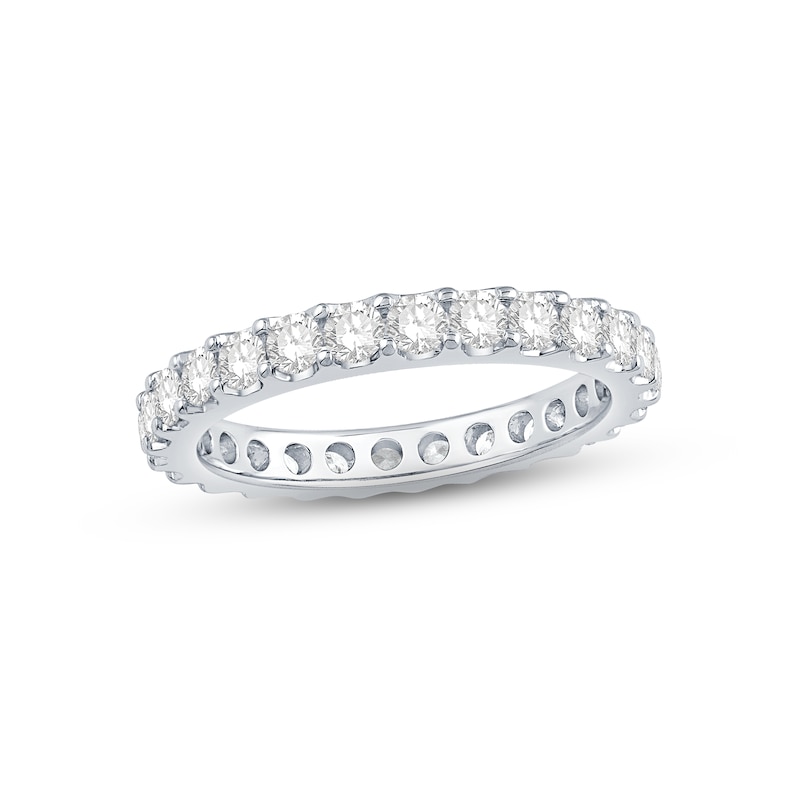 Diamond Eternity Ring 1-1/2 ct tw Round-cut 14K White Gold