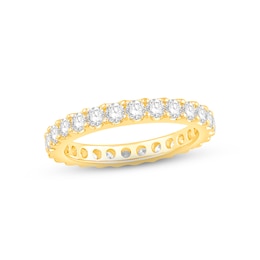 Now + Forever Diamond Eternity Ring 1-1/2 ct tw Round-cut 14K Yellow Gold