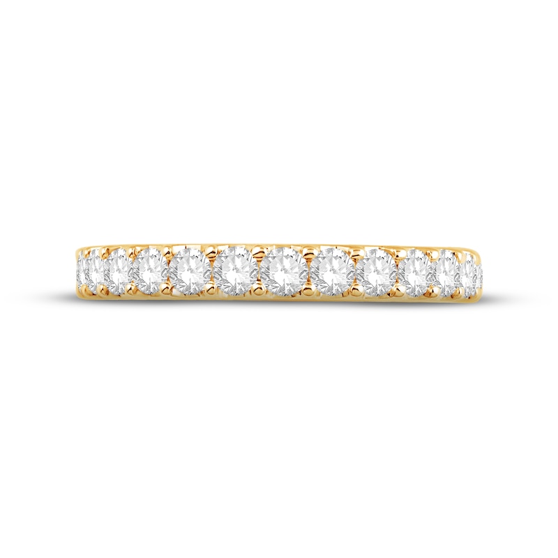 Main Image 2 of Now + Forever Diamond Eternity Ring 1-1/2 ct tw Round-cut 14K Yellow Gold