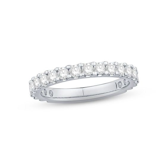 Now + Forever Diamond Eternity Ring 1 ct tw Round-cut 14K White Gold