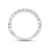 Thumbnail Image 2 of Monique Lhuillier Bliss Diamond Anniversary Band 1 ct tw Round-cut 18K White Gold