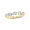 Thumbnail Image 1 of Monique Lhuillier Bliss Diamond Anniversary Band 1 ct tw Marquise & Round-cut 18K Yellow Gold