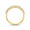 Thumbnail Image 3 of Monique Lhuillier Bliss Diamond Anniversary Band 1 ct tw Marquise & Round-cut 18K Yellow Gold
