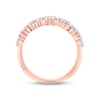 Thumbnail Image 3 of Monique Lhuillier Bliss Diamond Anniversary Band 1 ct tw Marquise & Round-cut 18K Rose Gold