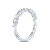 Thumbnail Image 2 of Monique Lhuillier Bliss Diamond Anniversary Band 1 ct tw Marquise & Round-cut 18K White Gold
