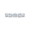 Thumbnail Image 3 of Monique Lhuillier Bliss Diamond Anniversary Band 1 ct tw Marquise & Round-cut 18K White Gold