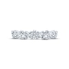 Thumbnail Image 4 of Monique Lhuillier Bliss Diamond Anniversary Band 1 ct tw Marquise & Round-cut 18K White Gold