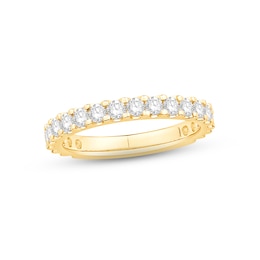 Now + Forever Diamond Eternity Ring 1 ct tw Round-cut 14K Yellow Gold