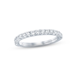 Monique Lhuillier Bliss Diamond Anniversary Band 1/2 ct tw Round-cut 18K White Gold