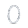 Thumbnail Image 1 of Monique Lhuillier Bliss Diamond Anniversary Band 1/2 ct tw Round-cut 18K White Gold