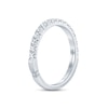 Thumbnail Image 2 of Monique Lhuillier Bliss Diamond Anniversary Band 1/2 ct tw Round-cut 18K White Gold