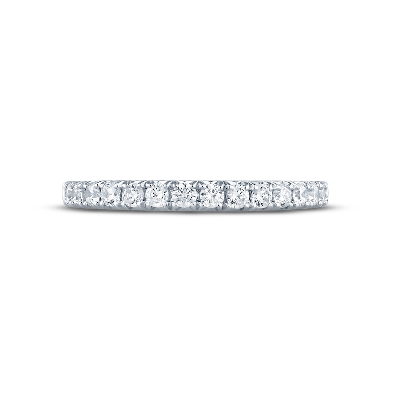 Main Image 4 of Monique Lhuillier Bliss Diamond Anniversary Band 1/2 ct tw Round-cut 18K White Gold
