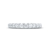 Thumbnail Image 3 of Monique Lhuillier Bliss Diamond Anniversary Band 1 ct tw Round-cut 18K White Gold
