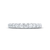 Thumbnail Image 4 of Monique Lhuillier Bliss Diamond Anniversary Band 1 ct tw Round-cut 18K White Gold