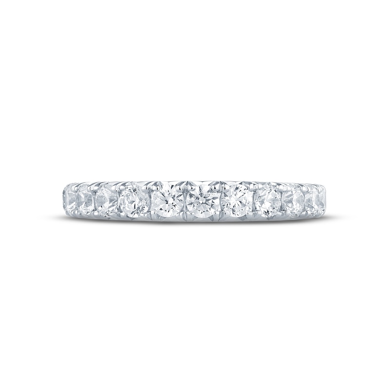 Main Image 4 of Monique Lhuillier Bliss Diamond Anniversary Band 1 ct tw Round-cut 18K White Gold