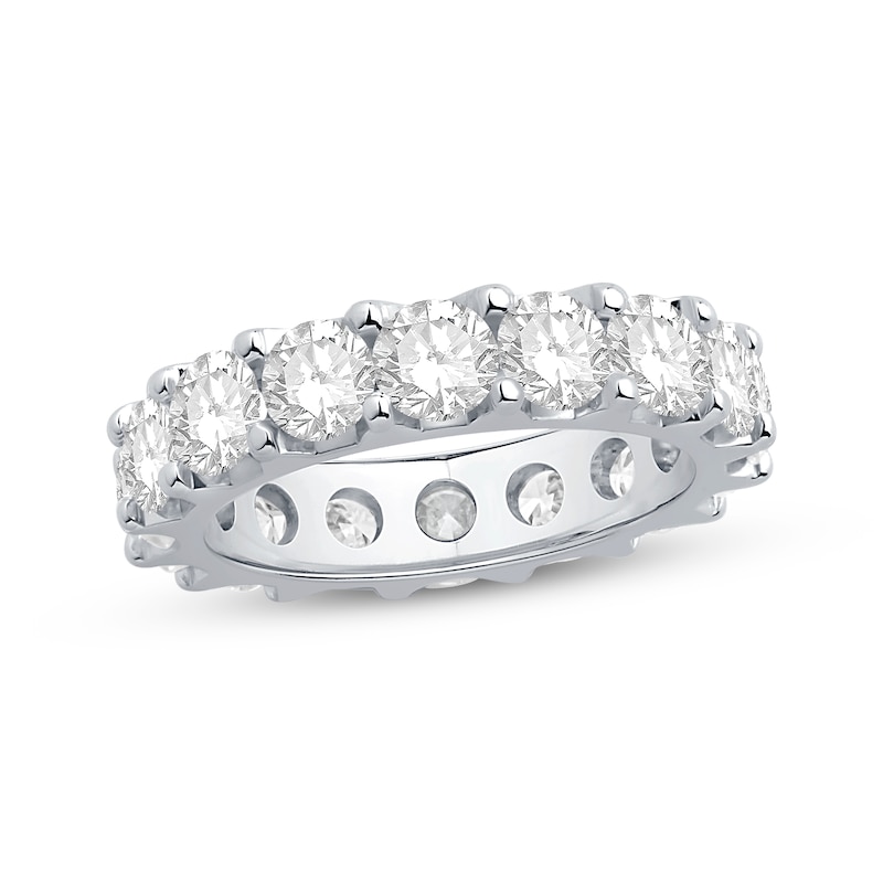 Main Image 1 of Now + Forever Diamond Eternity Ring 3 ct tw Round-cut 14K White Gold
