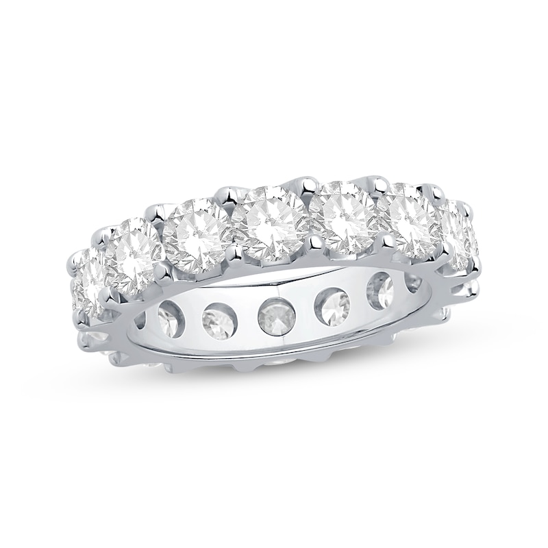 Diamond Eternity Ring 3 ct tw Round-cut 14K White Gold