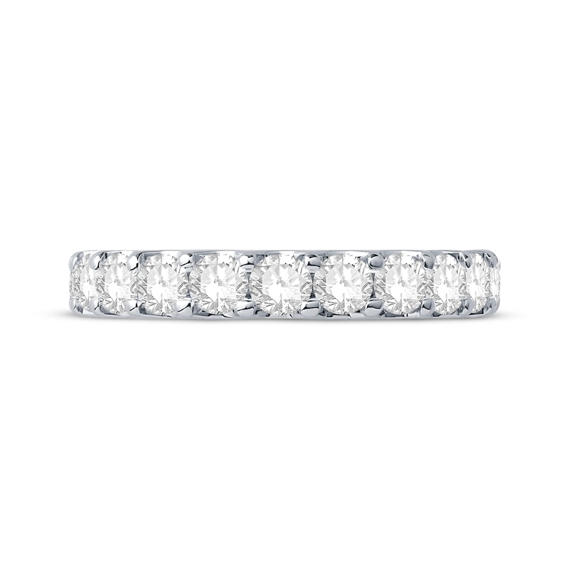 Diamond Eternity Ring 3 ct tw Round-cut 14K White Gold