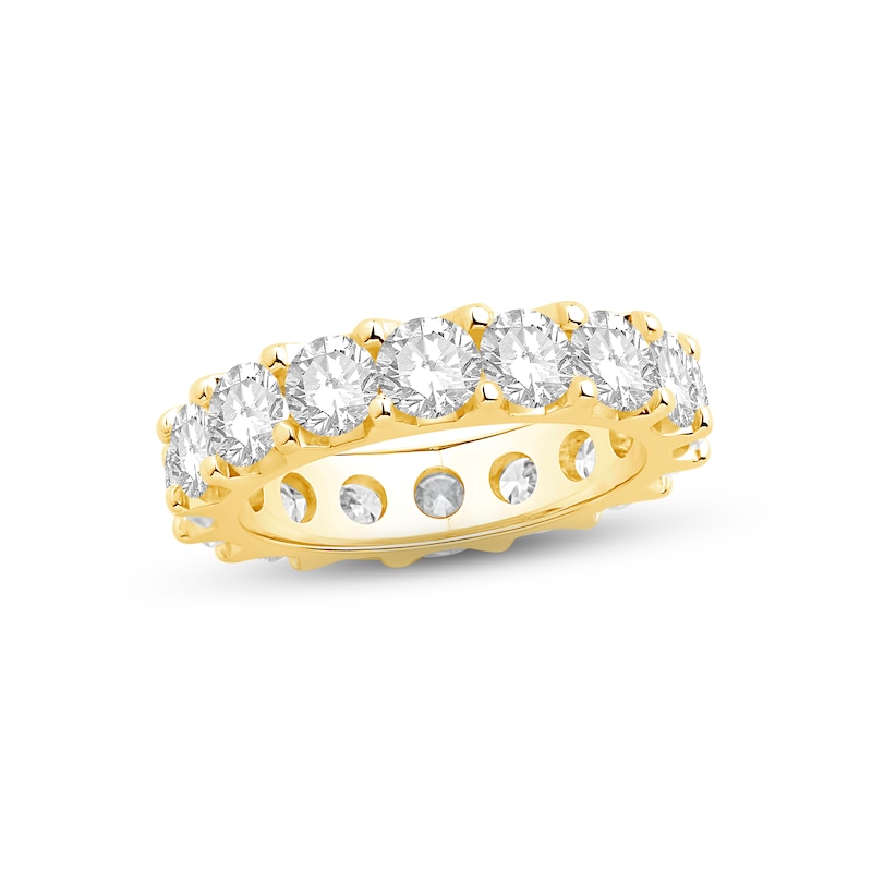 Main Image 1 of Now + Forever Diamond Eternity Ring 3 ct tw Round-cut 14K Yellow Gold