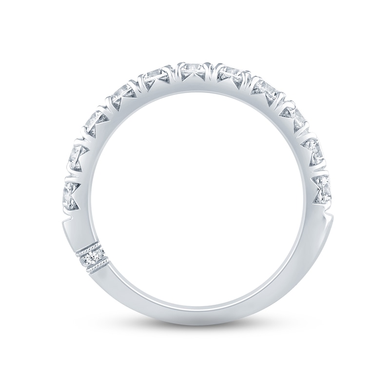 Main Image 3 of Monique Lhuillier Bliss Diamond Anniversary Band 1-1/2 ct tw Round-cut 18K White Gold