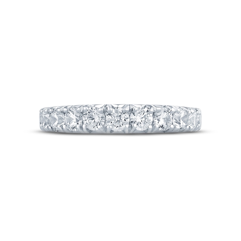 Main Image 4 of Monique Lhuillier Bliss Diamond Anniversary Band 1-1/2 ct tw Round-cut 18K White Gold