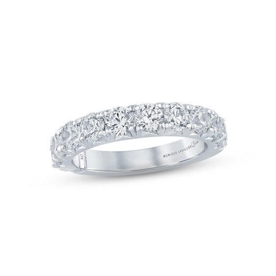 Monique Lhuillier Bliss Diamond Anniversary Band 2 ct tw Round-cut 18K White Gold