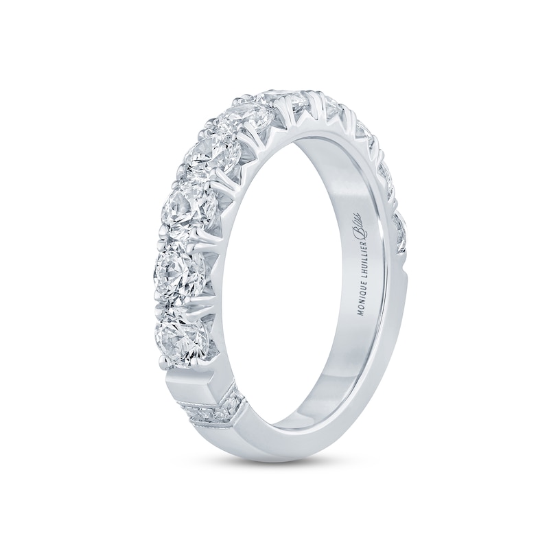 Main Image 2 of Monique Lhuillier Bliss Diamond Anniversary Band 2 ct tw Round-cut 18K White Gold