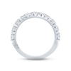 Thumbnail Image 3 of Monique Lhuillier Bliss Diamond Anniversary Band 2 ct tw Round-cut 18K White Gold