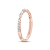 Thumbnail Image 1 of Monique Lhuillier Bliss Diamond Anniversary Band 1/3 ct tw Round & Pear-shaped 18K Rose Gold