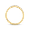 Thumbnail Image 2 of Monique Lhuillier Bliss Diamond Anniversary Band 1/4 ct tw Marquise & Round-cut 18K Yellow Gold