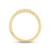 Thumbnail Image 3 of Monique Lhuillier Bliss Diamond Anniversary Band 1/4 ct tw Marquise & Round-cut 18K Yellow Gold