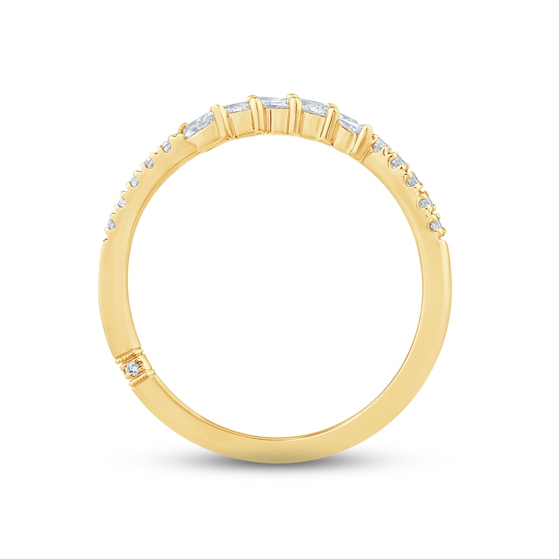 Monique Lhuillier Bliss Diamond Anniversary Band 1/4 ct tw Marquise ...