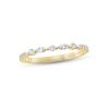 Thumbnail Image 1 of Monique Lhuillier Bliss Diamond Anniversary Band 1/3 ct tw Round & Marquise-cut 18K Yellow Gold